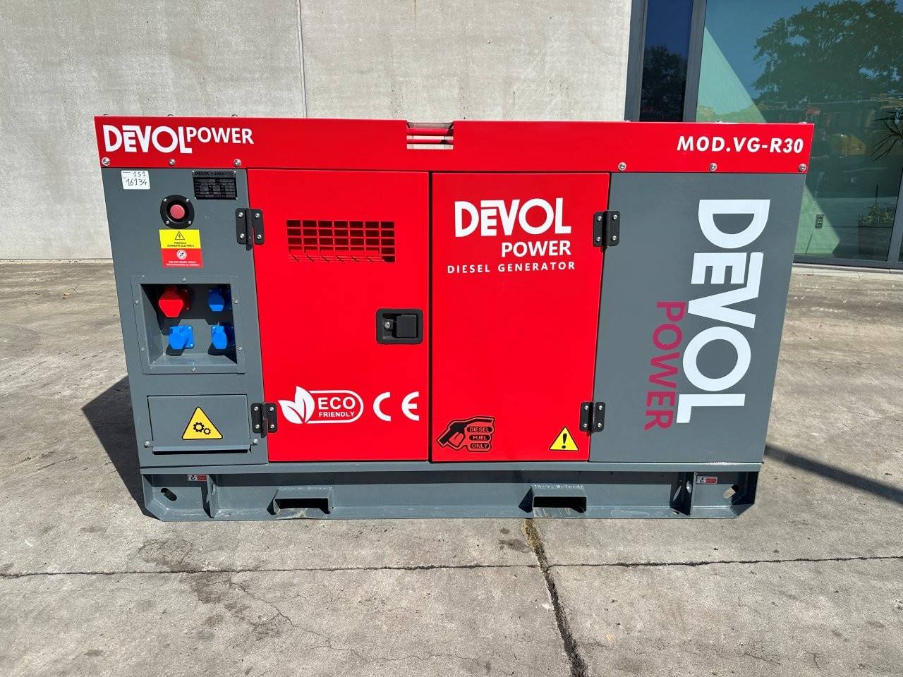 Generator Devol Power VG-R30 37,5 kVA 2026 Neu
