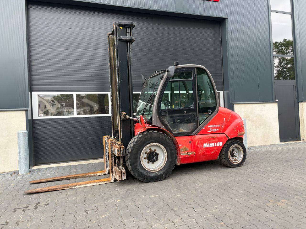 Rough-terrain forklift Manitou MSI50T Diesel 3500kg 4.0m 2014