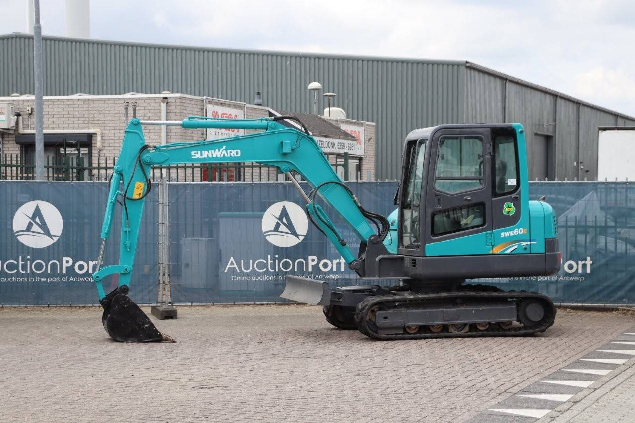 Mini excavator Sunward SWE60E Diesel 2014