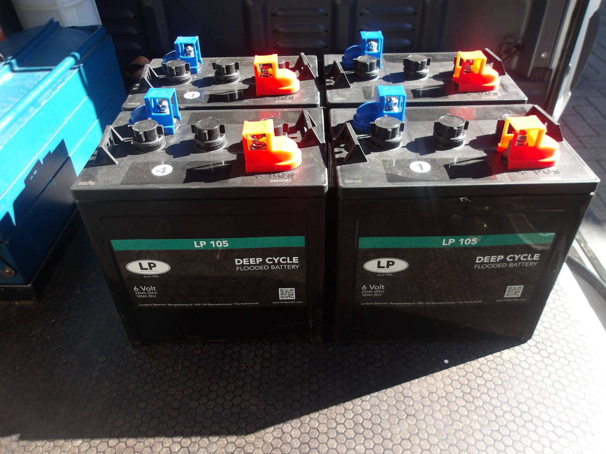 Batterie Landport LP105 6V neuve