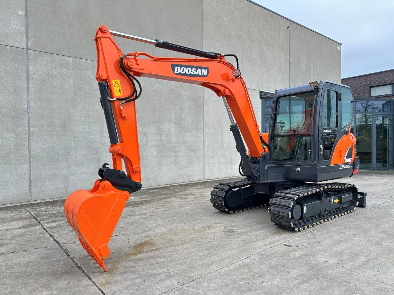 Doosan DX55-9C Diesel 36.2kW Crawler Excavator 2018
