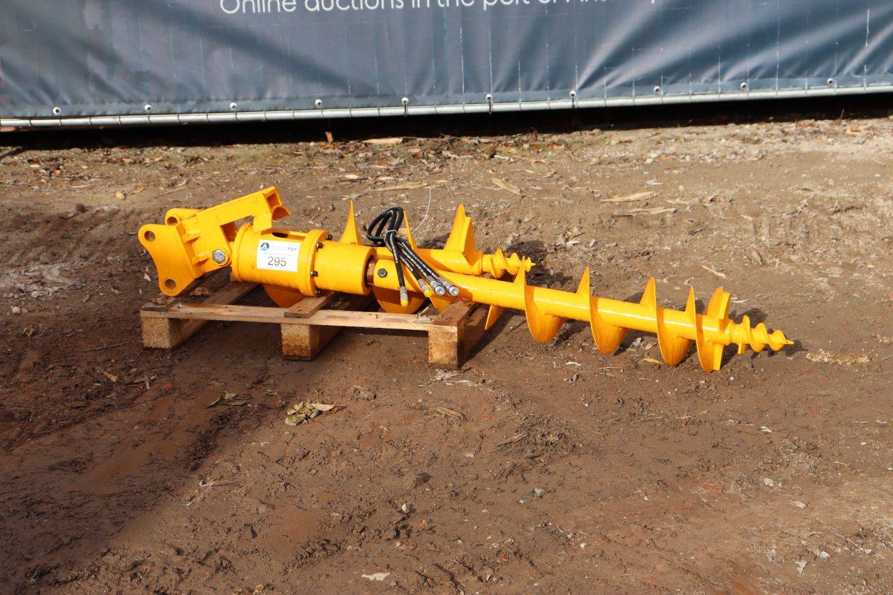 Nova perfuratriz hidráulica para mini escavadeiras