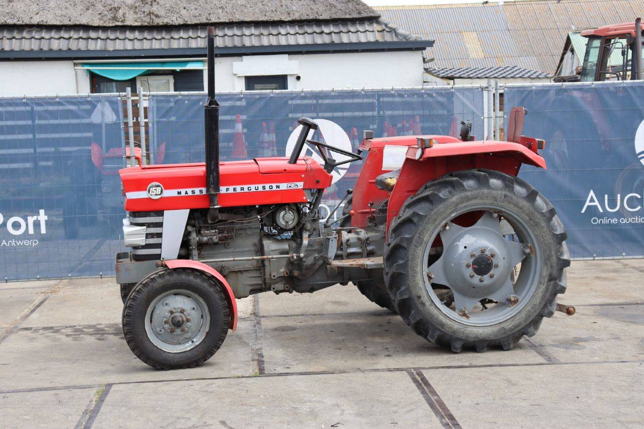 Mini tractor Massey Ferguson 158 Diesel 60hp 1976 (Margin)