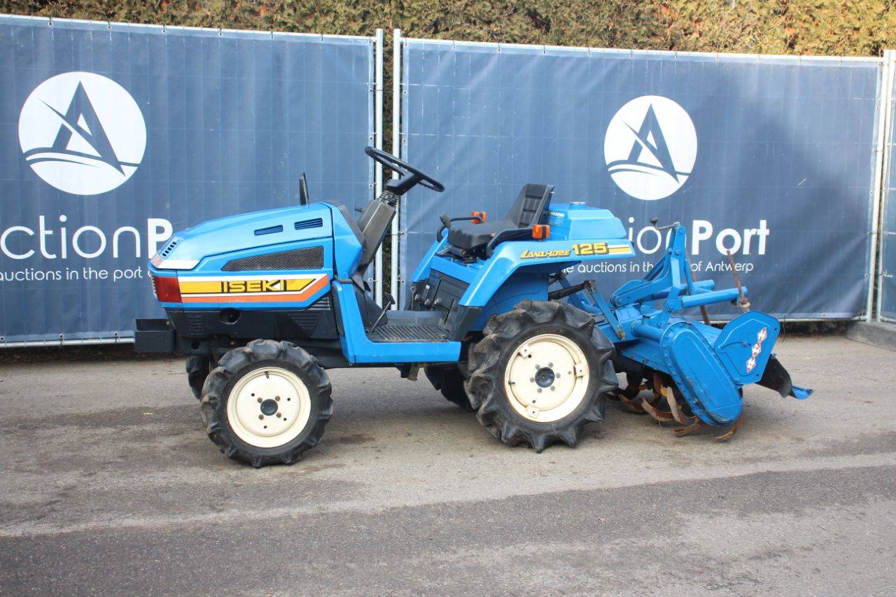 Mini tractor Iseki TU125F Diesel with Iseki RA1100 tiller