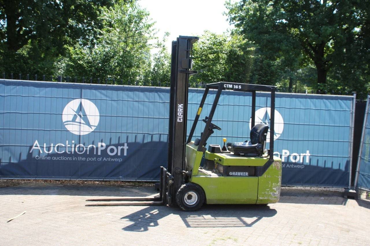 Forklift Clark CTM 16 S Electric 1600kg 3.3m 2001