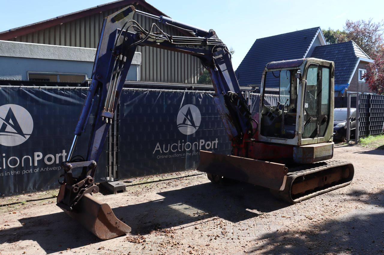 Excavadora de orugas Takeuchi TB53FR diésel 27,9 kW 2002
