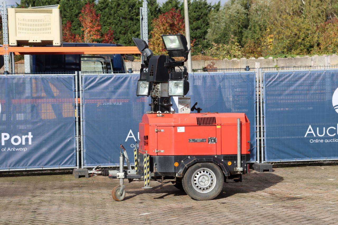 Light pole Towerlight VB-9 Diesel 4kVA 2010