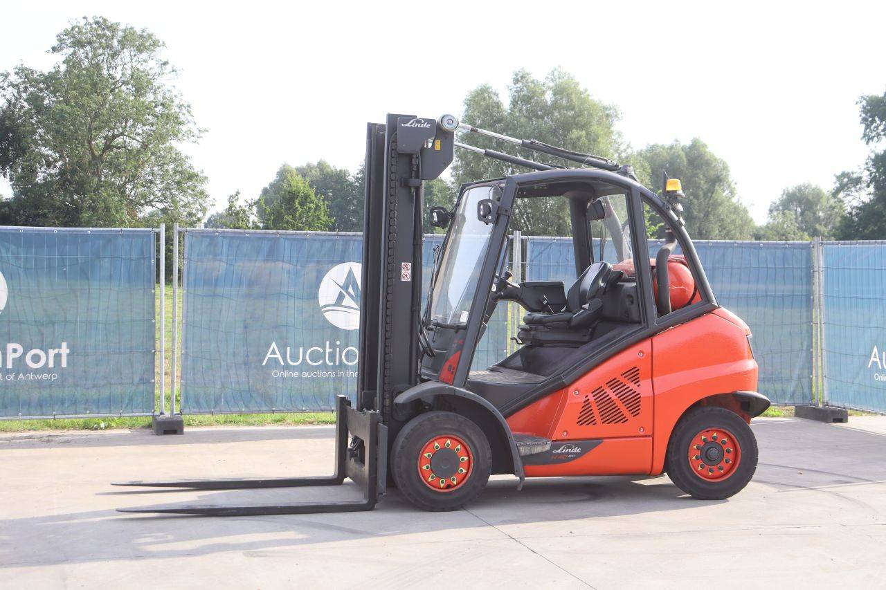 Linde H40T-02 LPG Forklift 4000kg 2015