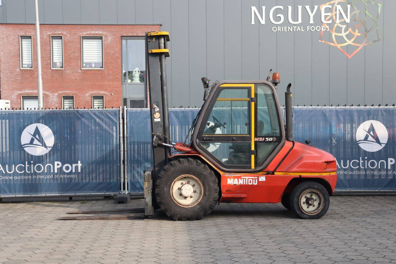 Heftruck Manitou MSI 50 Diesel 5000kg 4.0m 1998