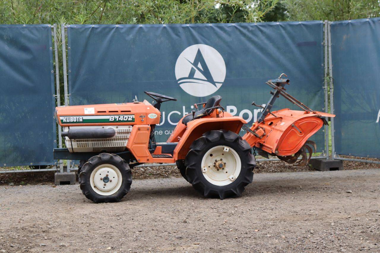 Mini tractor Kubota B1402 Diesel 14hp with Tiller
