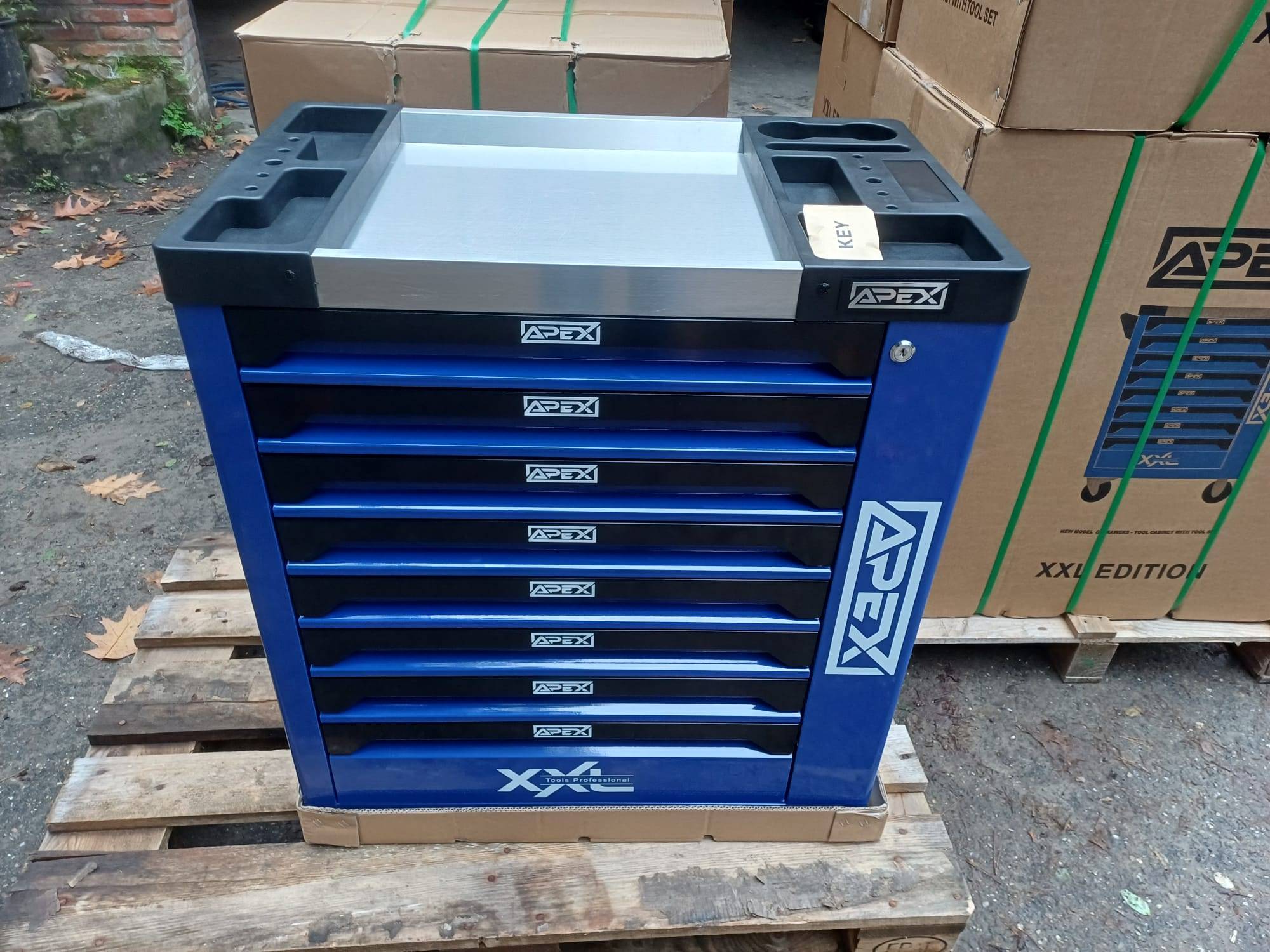 Apex XXL Edition Tool Trolley with Tools New