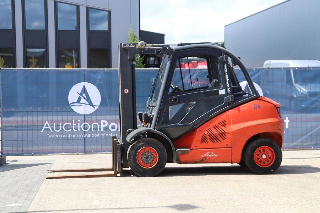 Forklift Linde H50D Diesel 5000kg 5.0m 2007