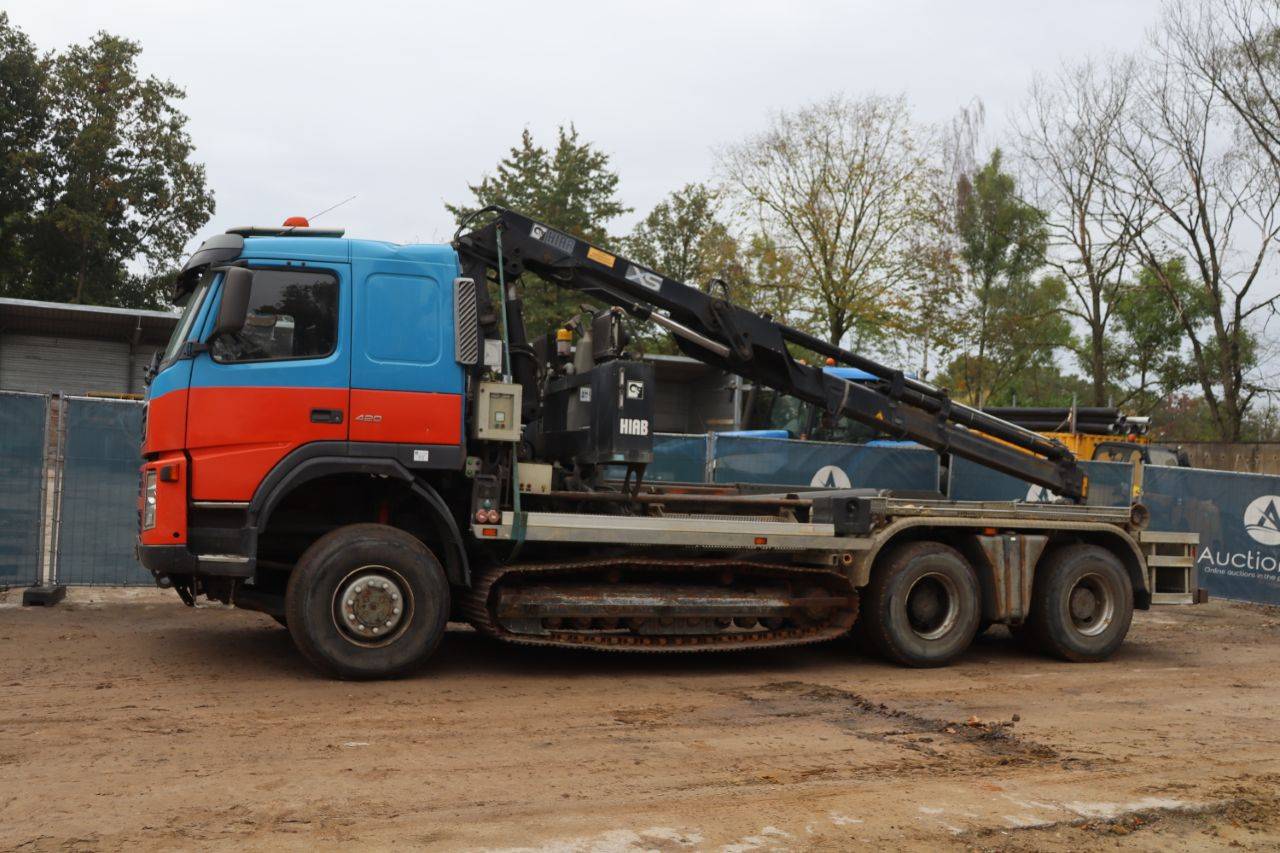 Terberg FM1350-WDGL Diesel 421hp 2005 crane truck with Hiab 19.8m crane