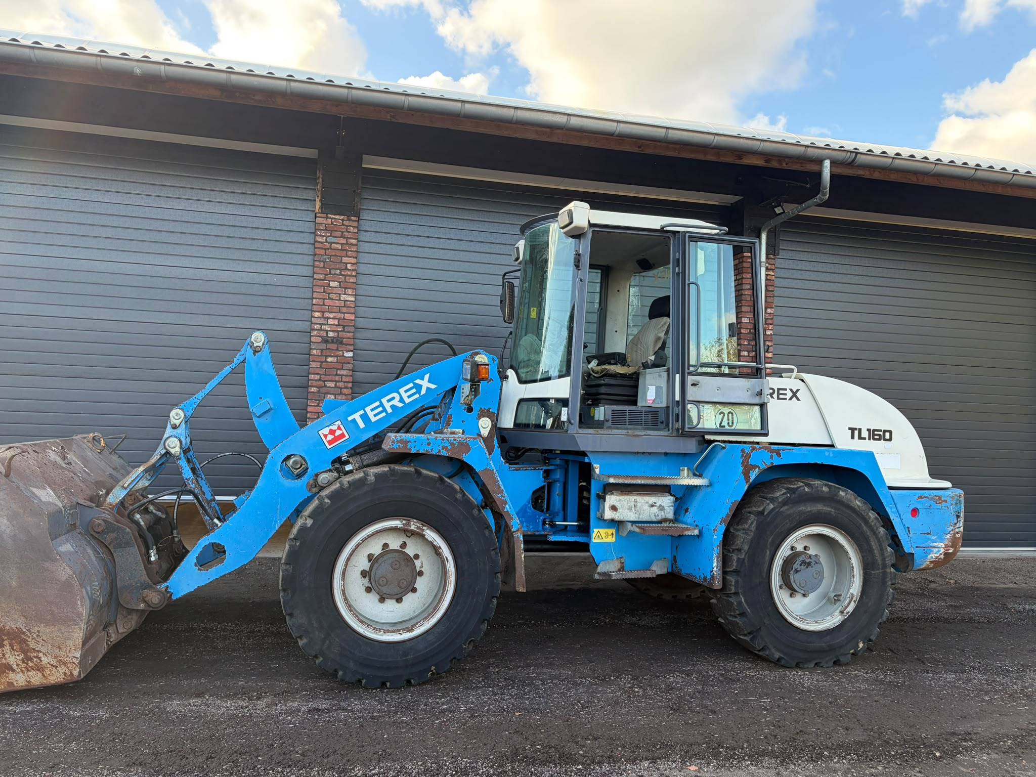 Pala gommata diesel Terex TL160 74,5 kW 2007