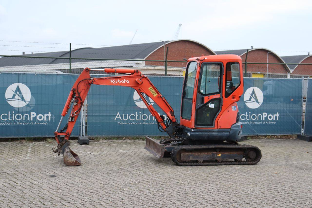 Rupsgraafmachine Kubota U25-3S Diesel 15.5kW 2007
