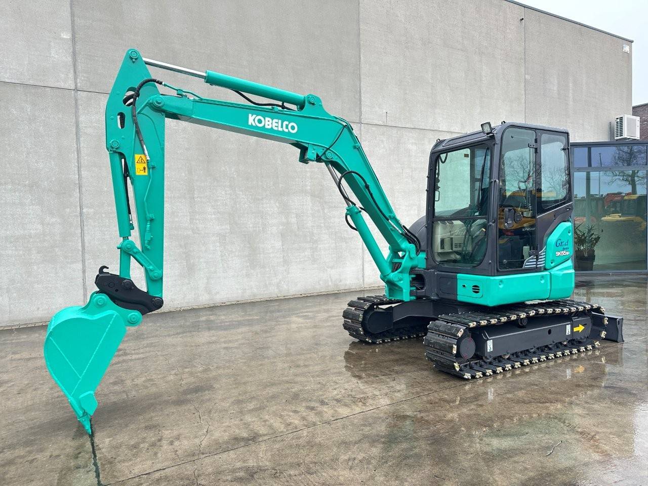 Kobelco SK55SRX-6 Diesel Crawler Excavator 2016