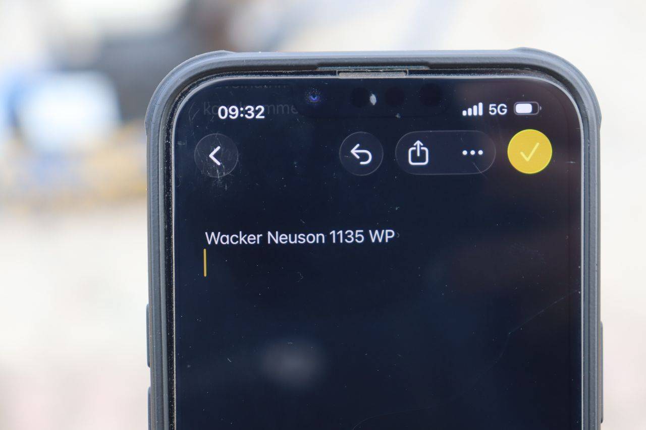 Piastra vibrante a benzina Wacker Neuson 1135 WP