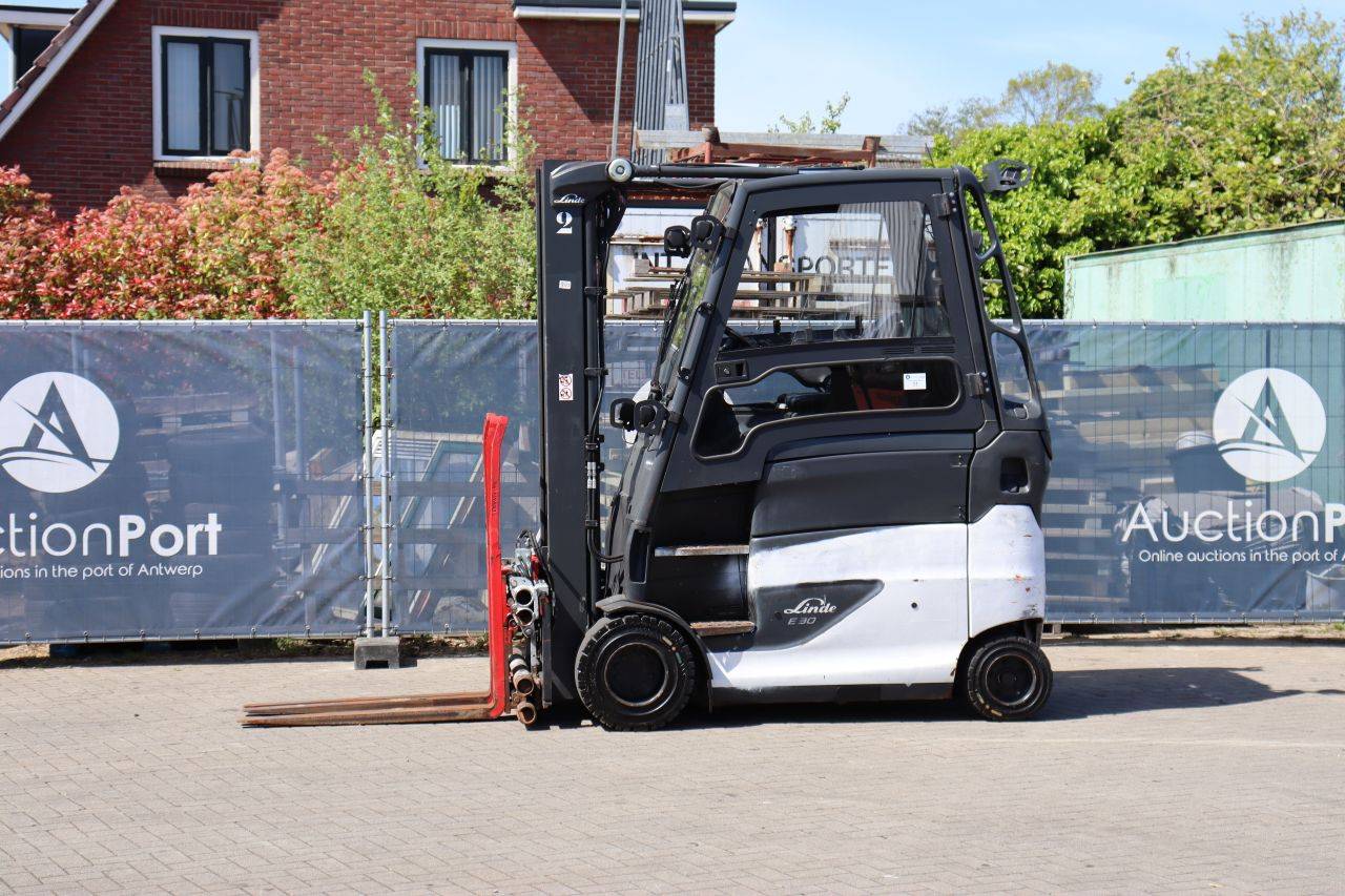 Linde E30HL-01/600 Electric Forklift 3000kg 4.14m 2020