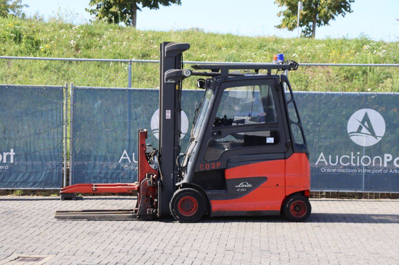 Forklift Linde E30H-01 Electric 3000kg 4.05m 2017