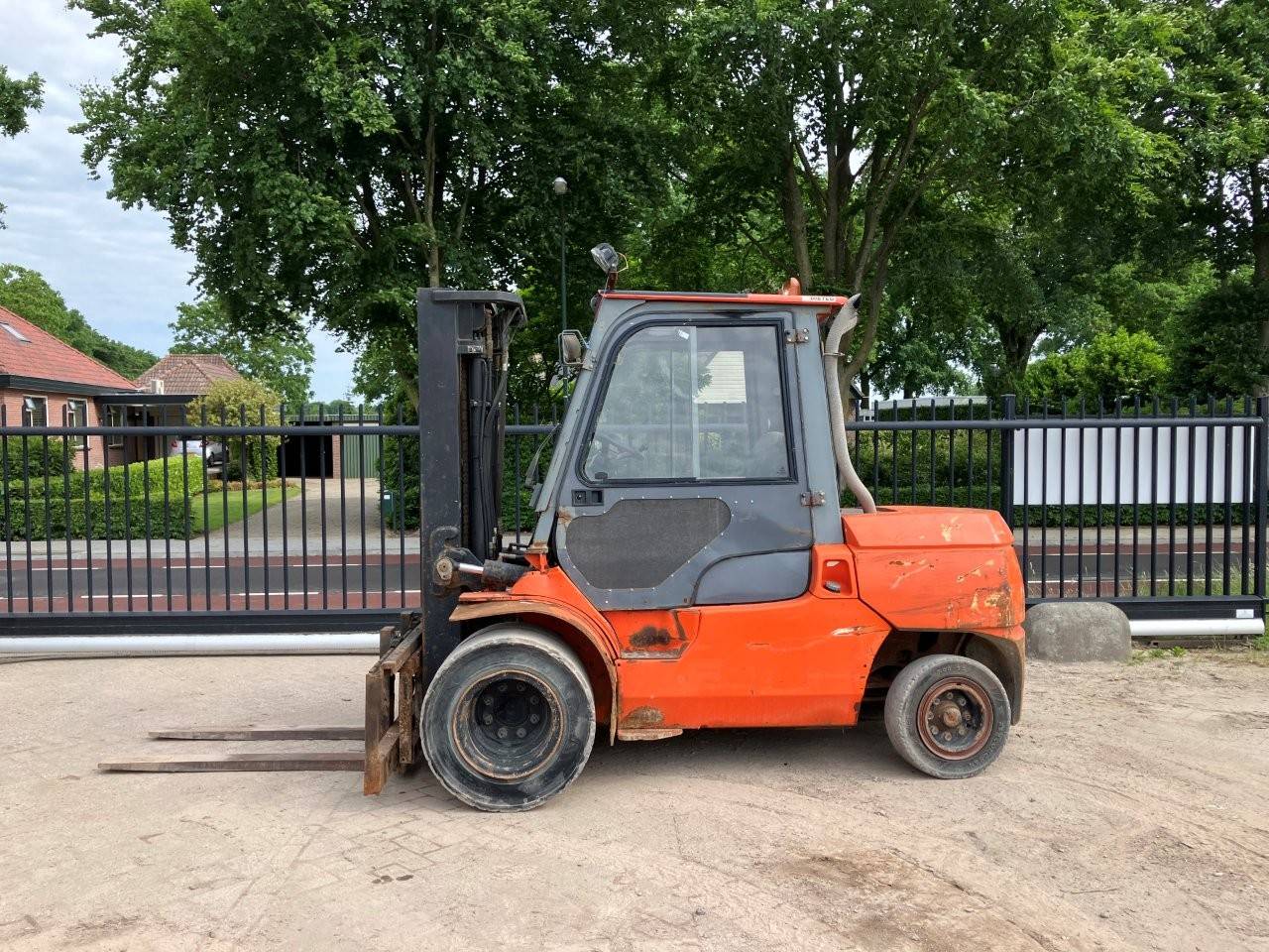 Forklift Toyota 7FDU45 Diesel 4500kg 5.55m
