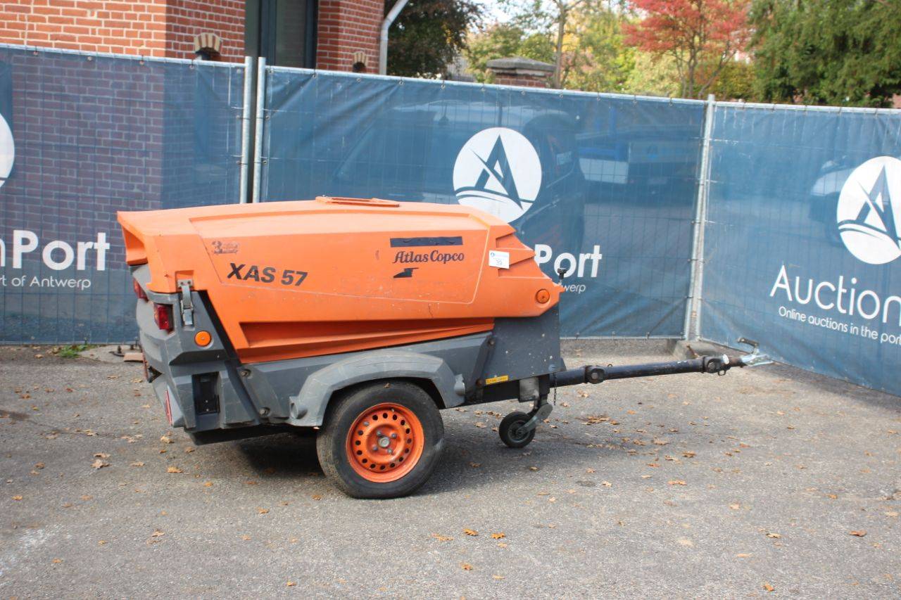 Compressor Atlas Copco XAS57DD Diesel 7bar 2008