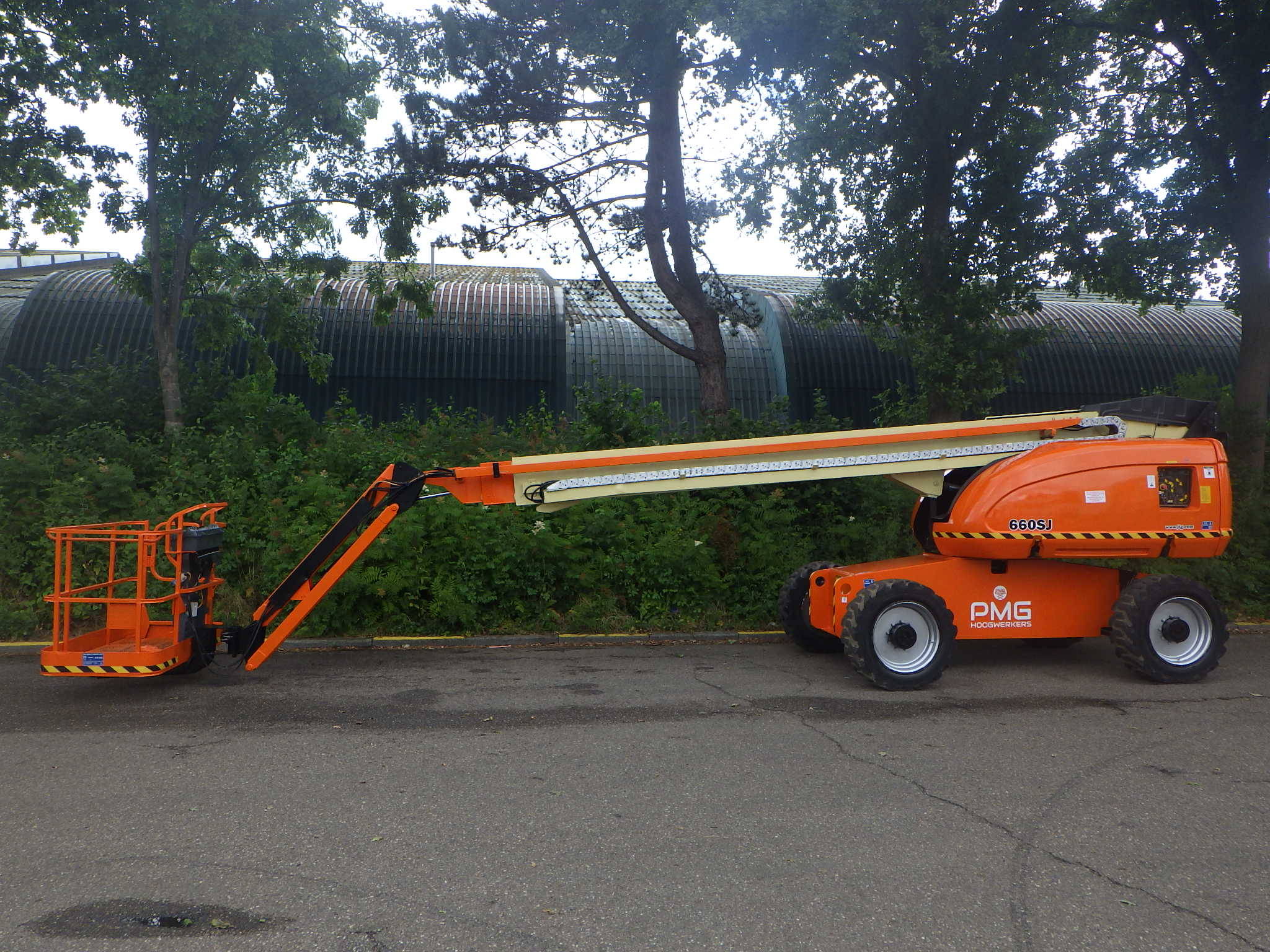 JLG 660SJ Diesel 21.80m Telescopic Boom Lift 2012