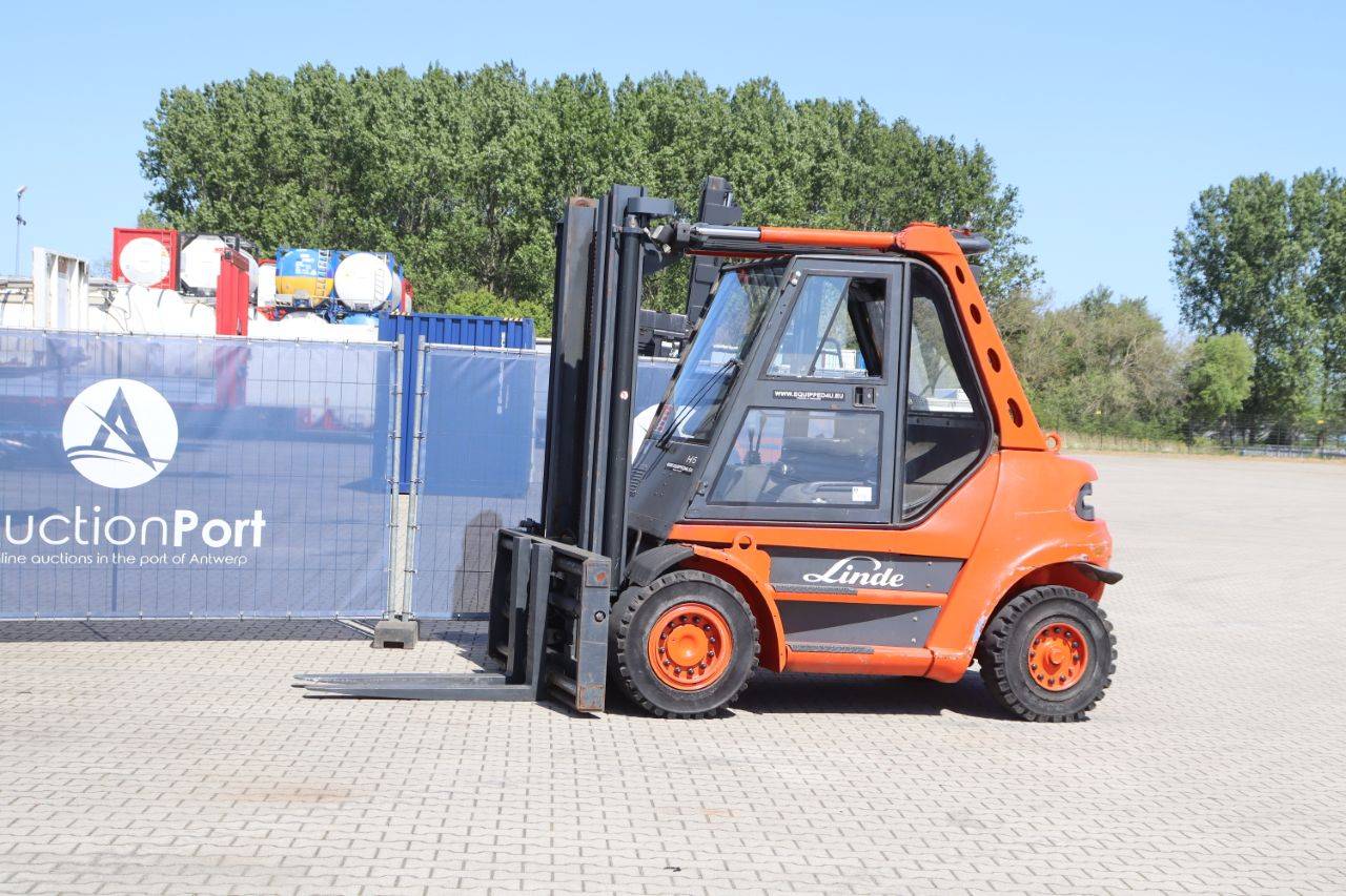 Linde H60D-02 Diesel Forklift 6000kg 3.3m 2003