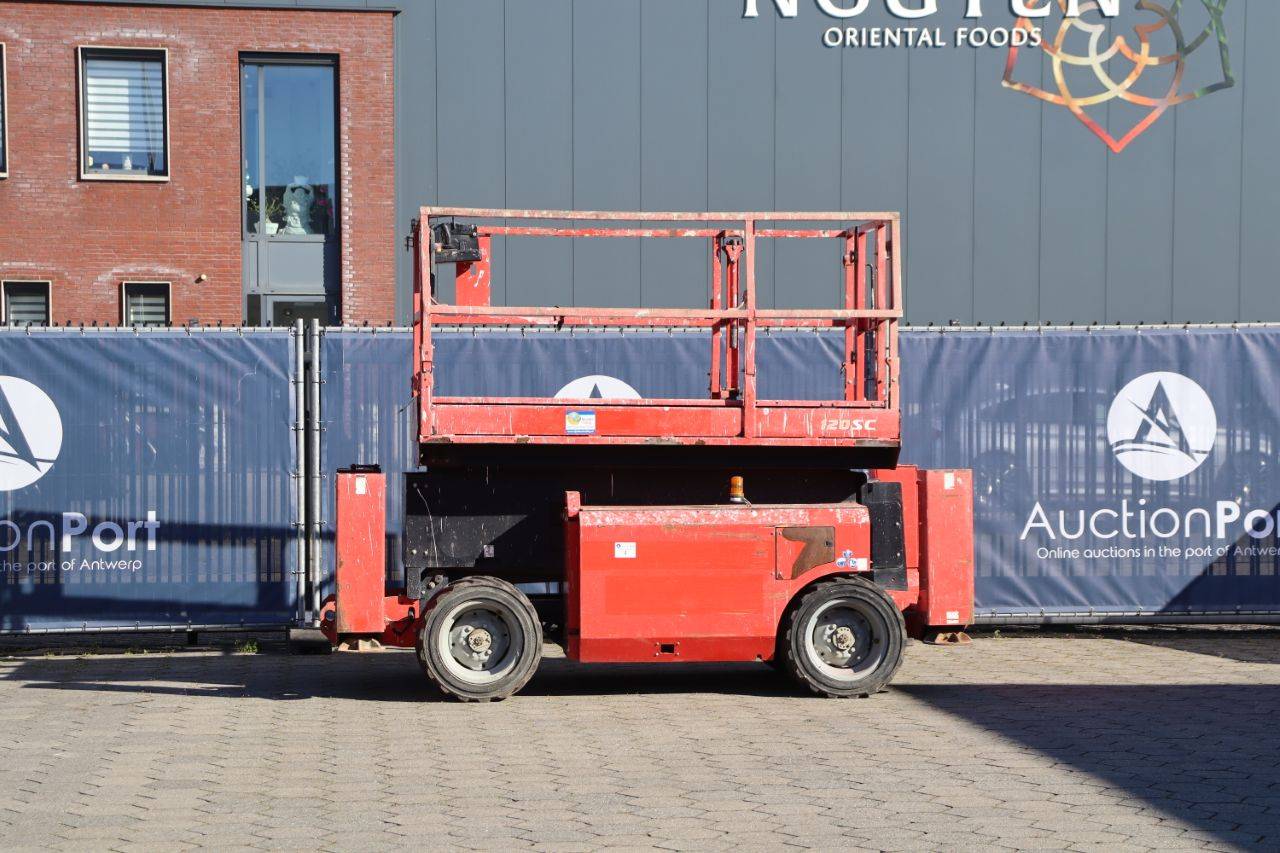 Manitou 120 SC Diesel Scissor Lift 12m 2011