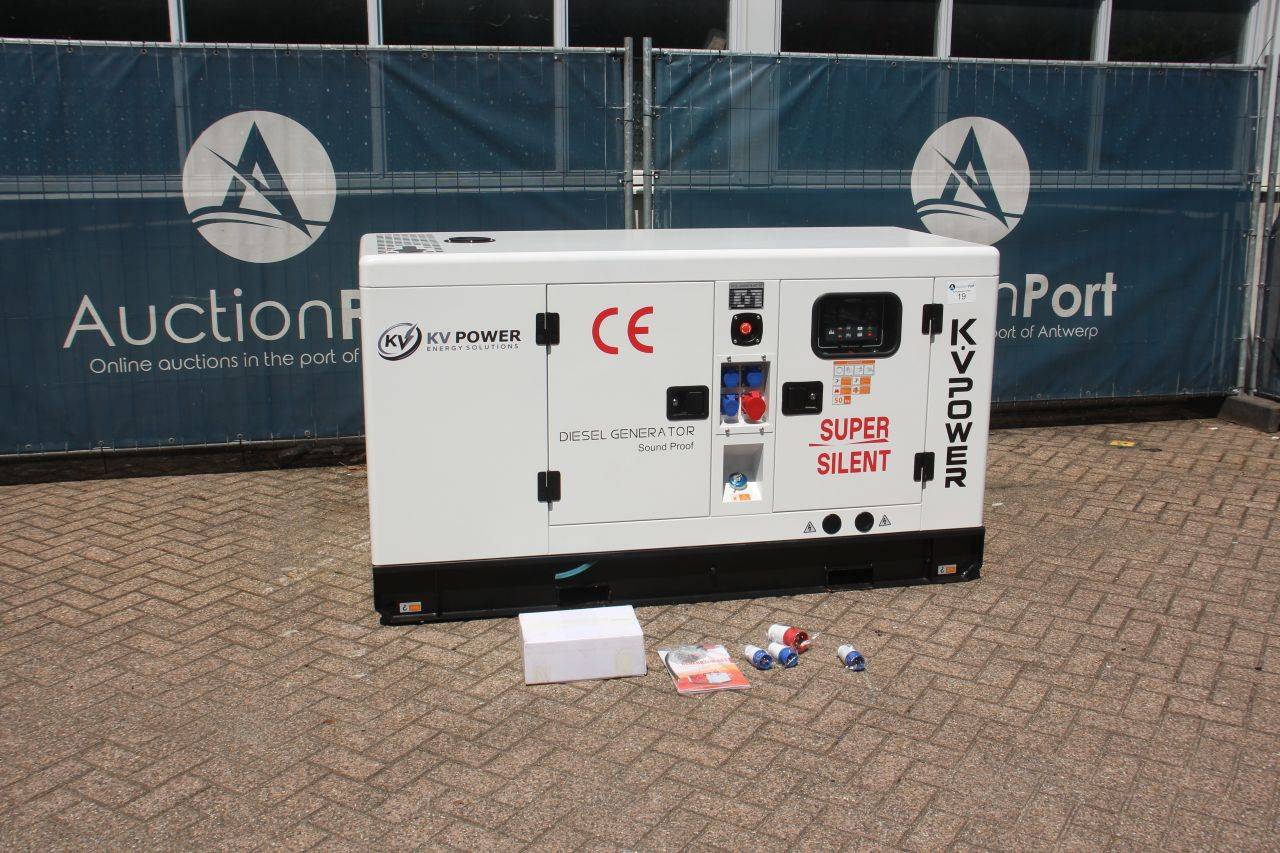 Generatore KV Power Ricardo GFS-40 Diesel 55kVA 2026 Nuovo
