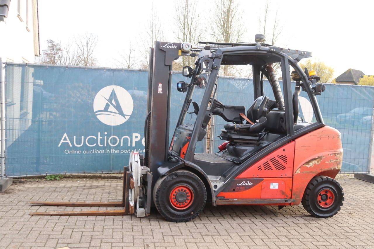 Forklift Linde H35D Diesel 3500kg 4.65m 2017