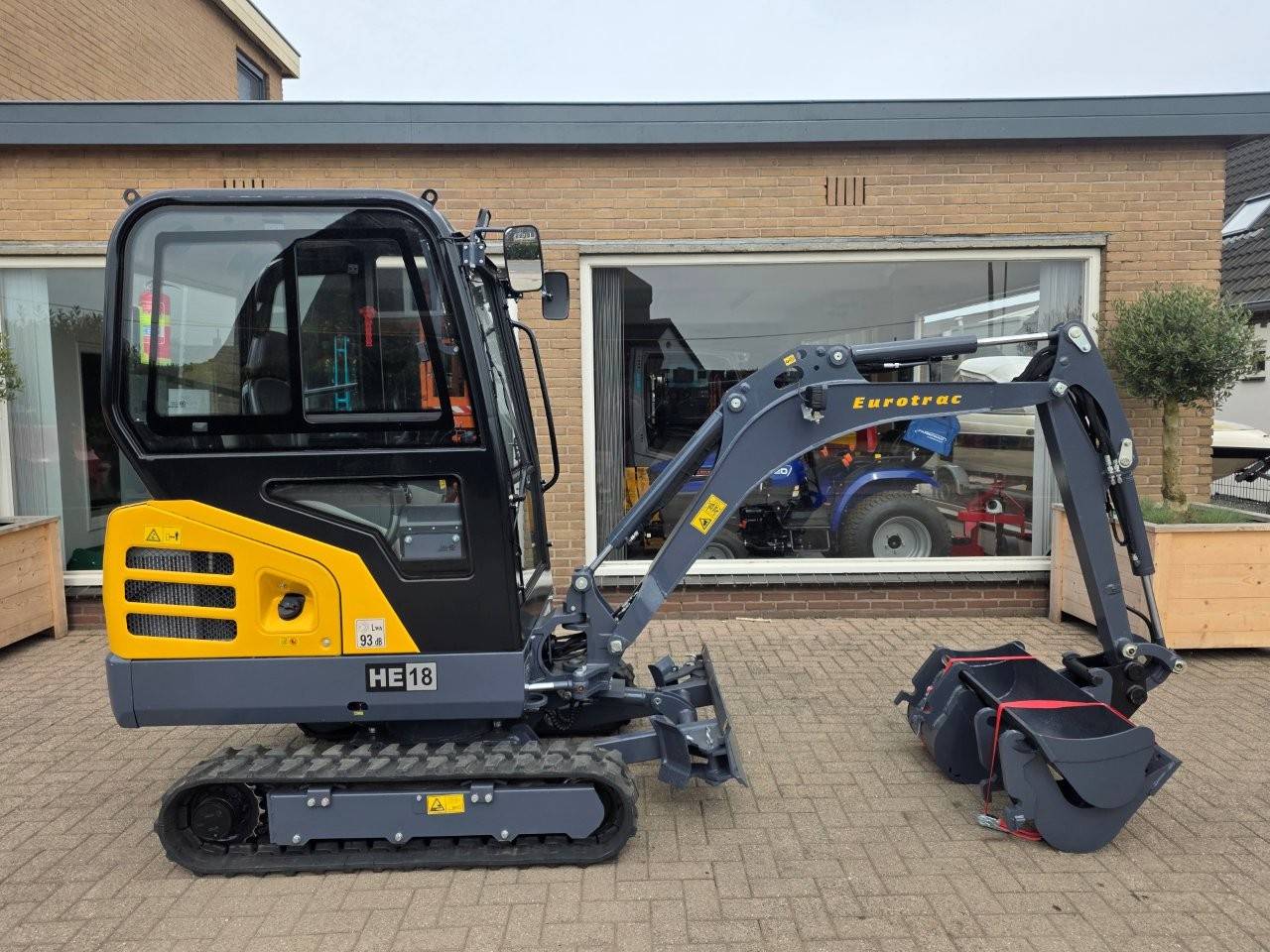 Euotrac HE18 Diesel Mini Excavator (Kubota engine) New