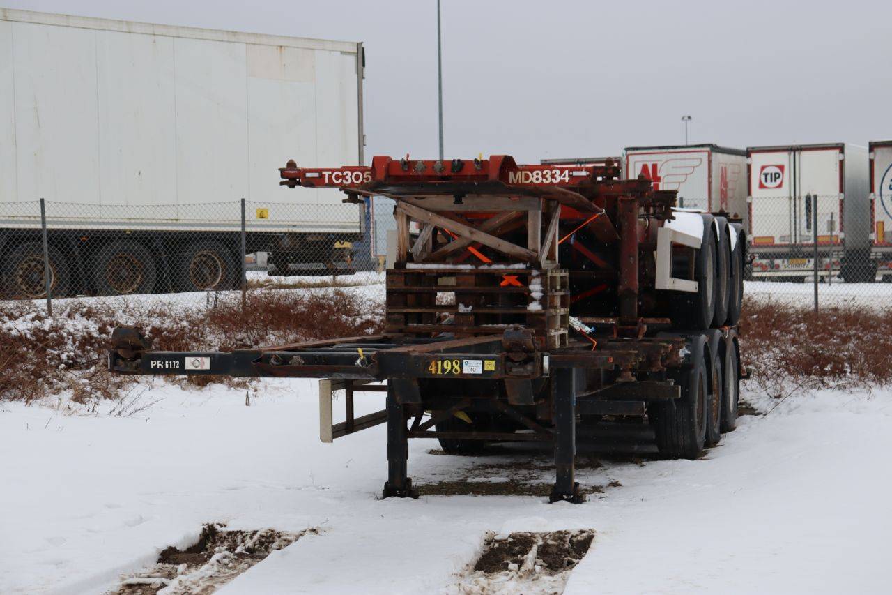 Container chassis HFR SB24 40000kg 2005/2006 2 pieces