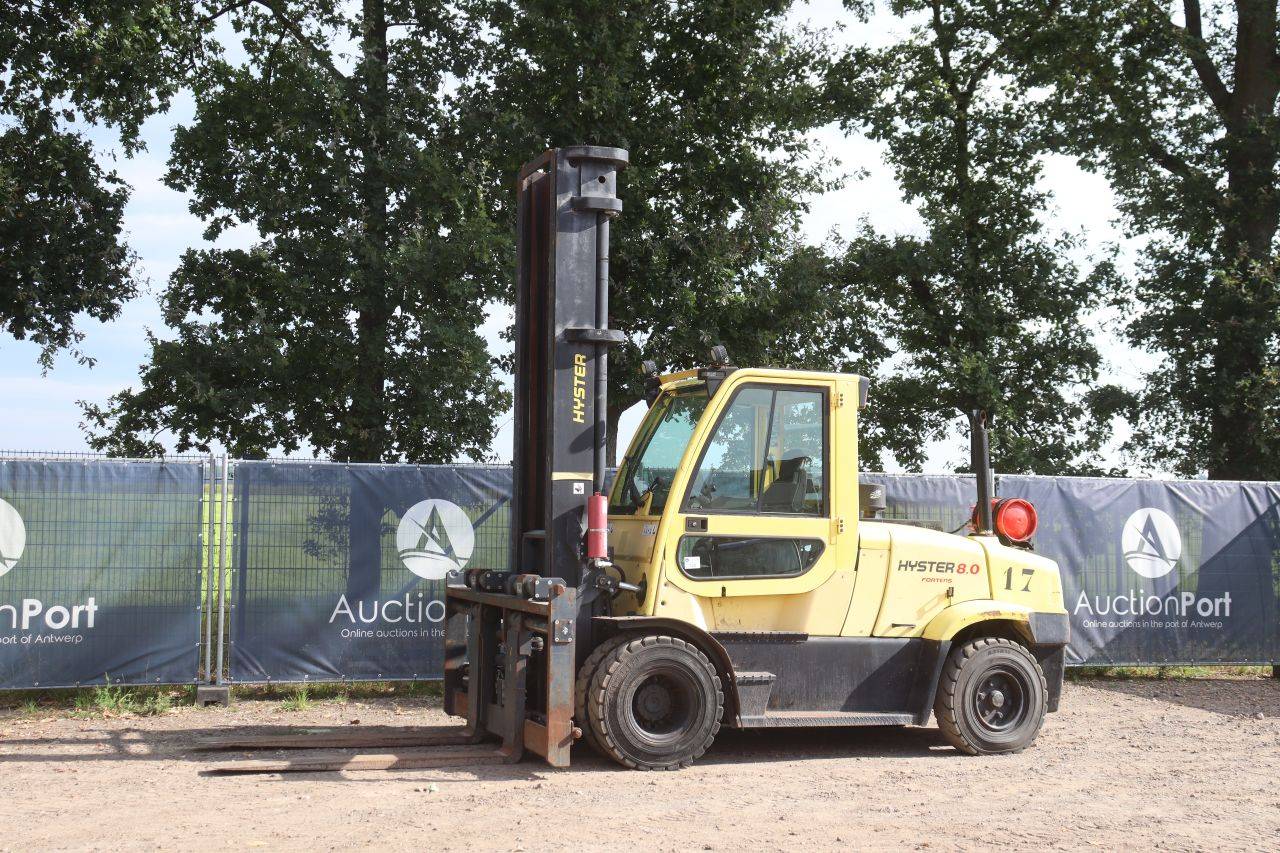 Forklift Hyster H8.0FT9 LPG 8000kg 2010