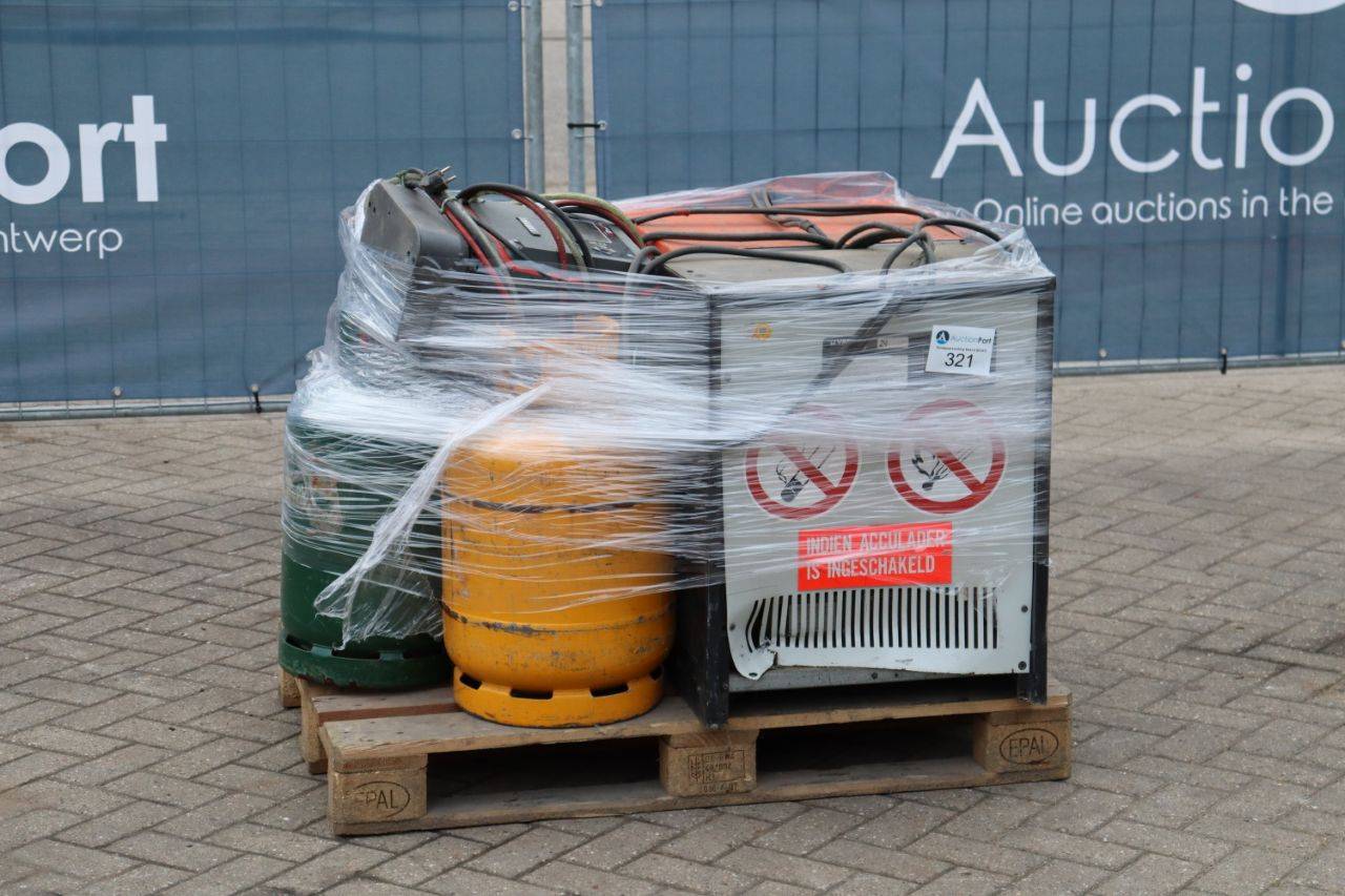 Party Battery Chargers and LPG tanks