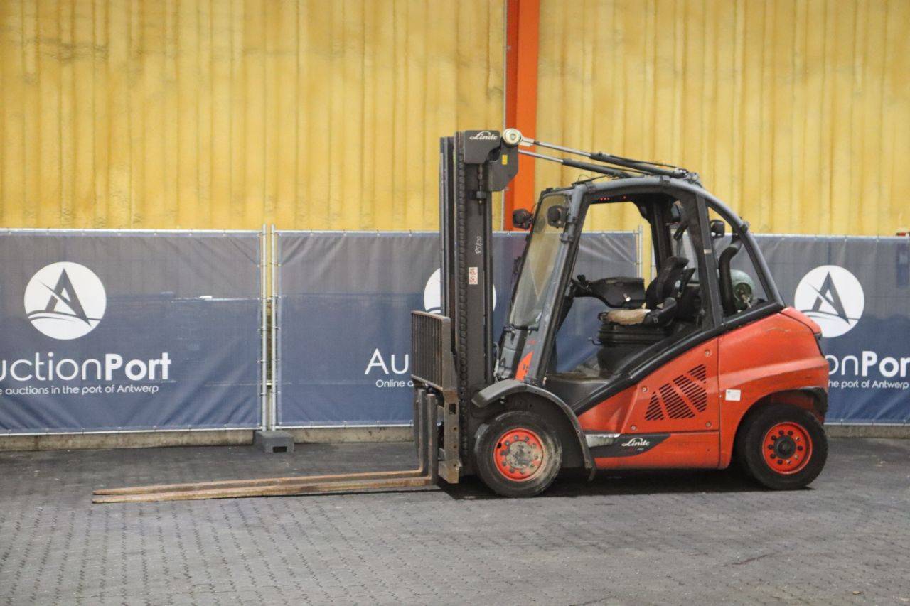 Forklift Linde H40 EVO LPG 4000kg 5.0m 2015