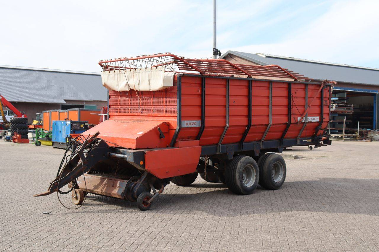 Opraapwagen Deutz Fahr K570 8000kg 1984