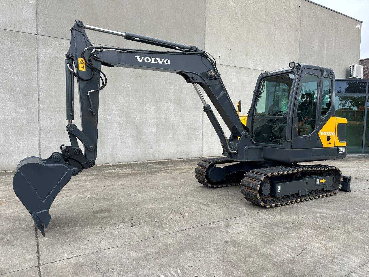 Volvo EC55D Diesel-Midi-Bagger, Baujahr 2018