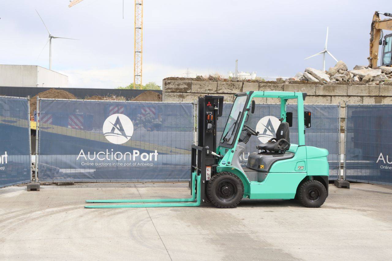 Forklift Mitsubishi KFDE25T Diesel 2500kg 3.0m 2019