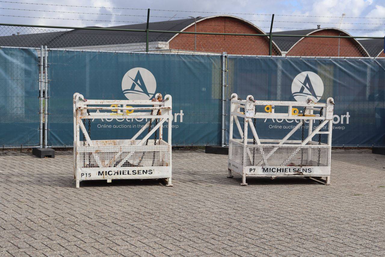 Michielsens P15-P7 Work Cages 125kg 1998 2 Pieces