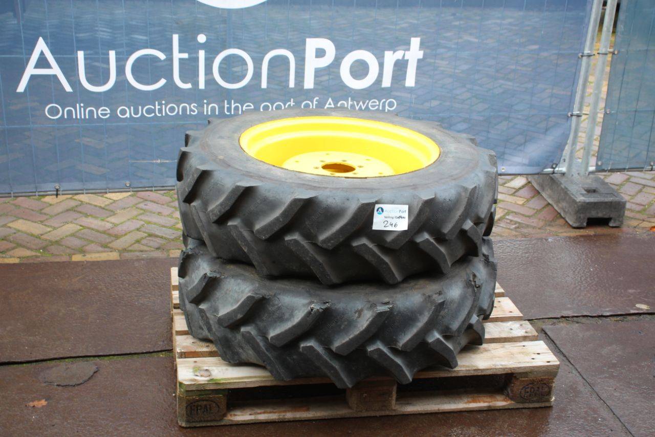 Set of Goodyear 11.2R24 tires