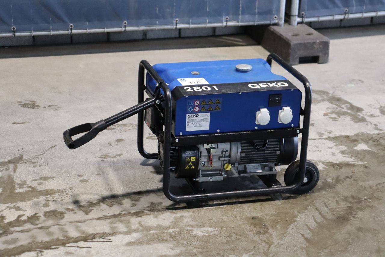 Generator Geko 2801 EA/SHBA Petrol 2.2kVA 2017