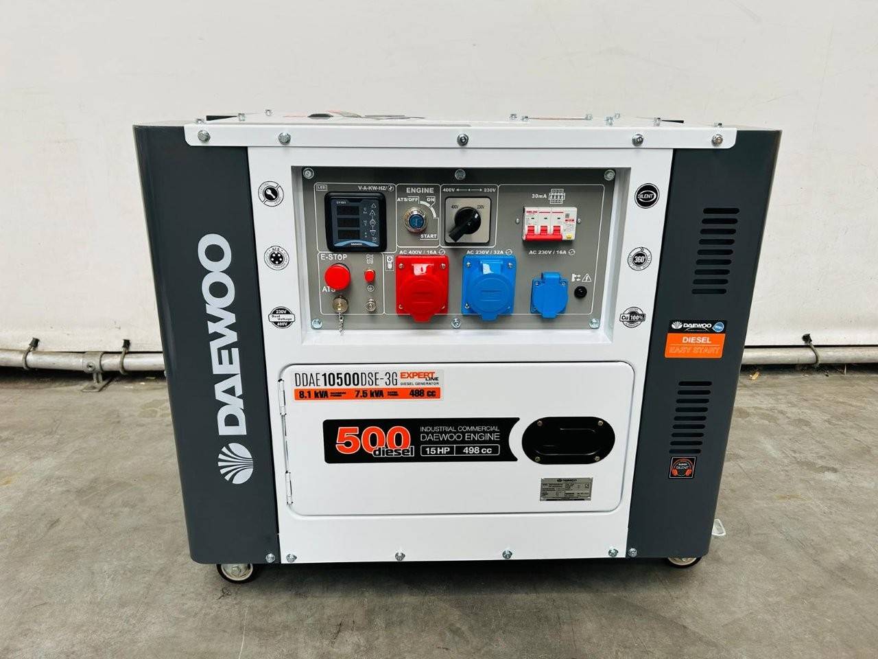 Generator Daewoo DDAE10500DSE-3G Diesel 8.1kVA 2026 New