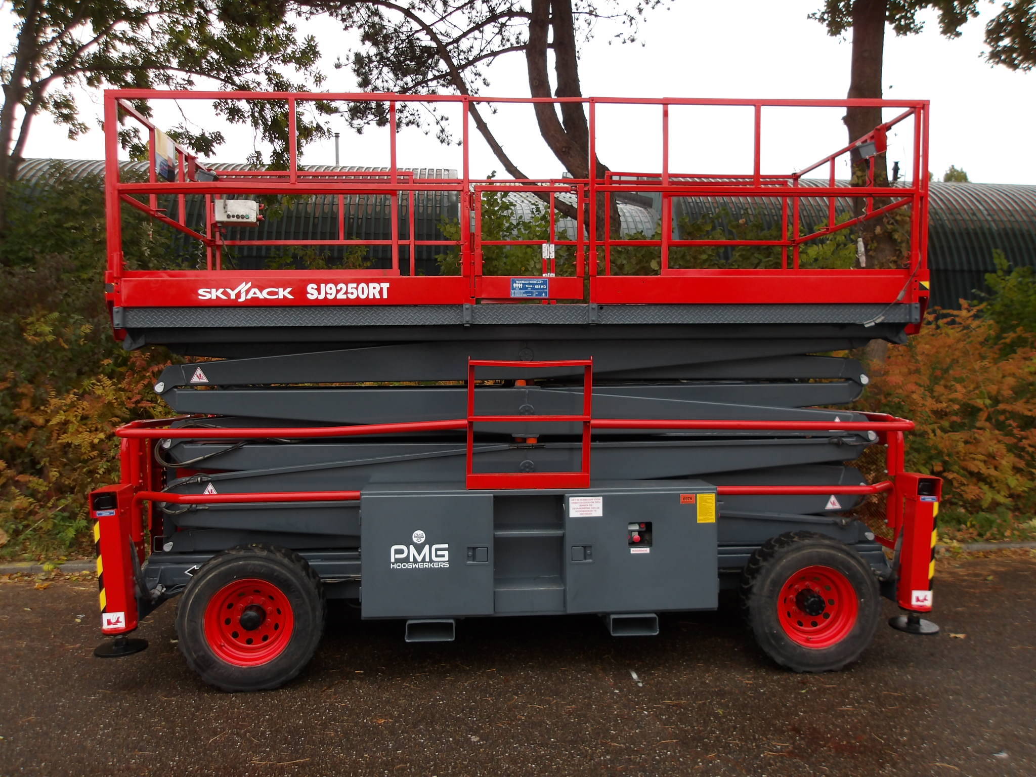 Nacelle élévatrice à ciseaux SkyJack SJ9250 Diesel 17,24 m 2016