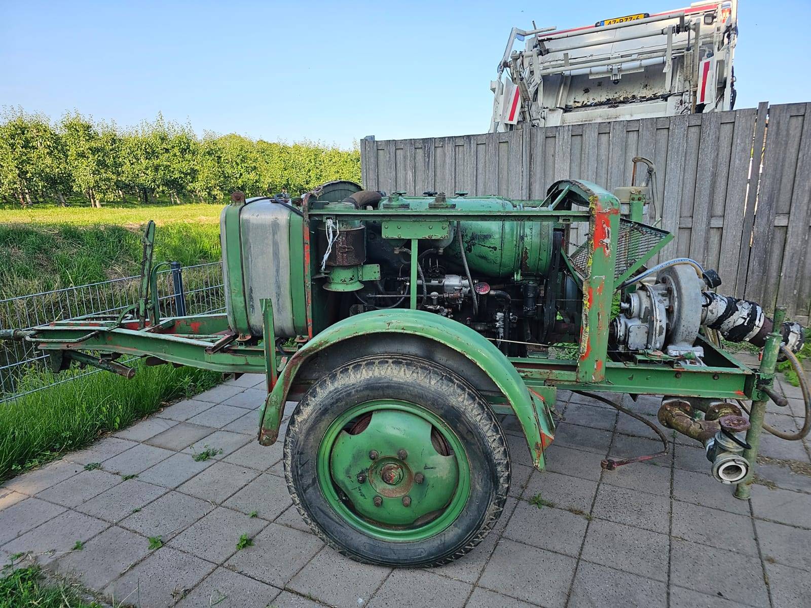 Diesel water pump 150 cubic meters per hour