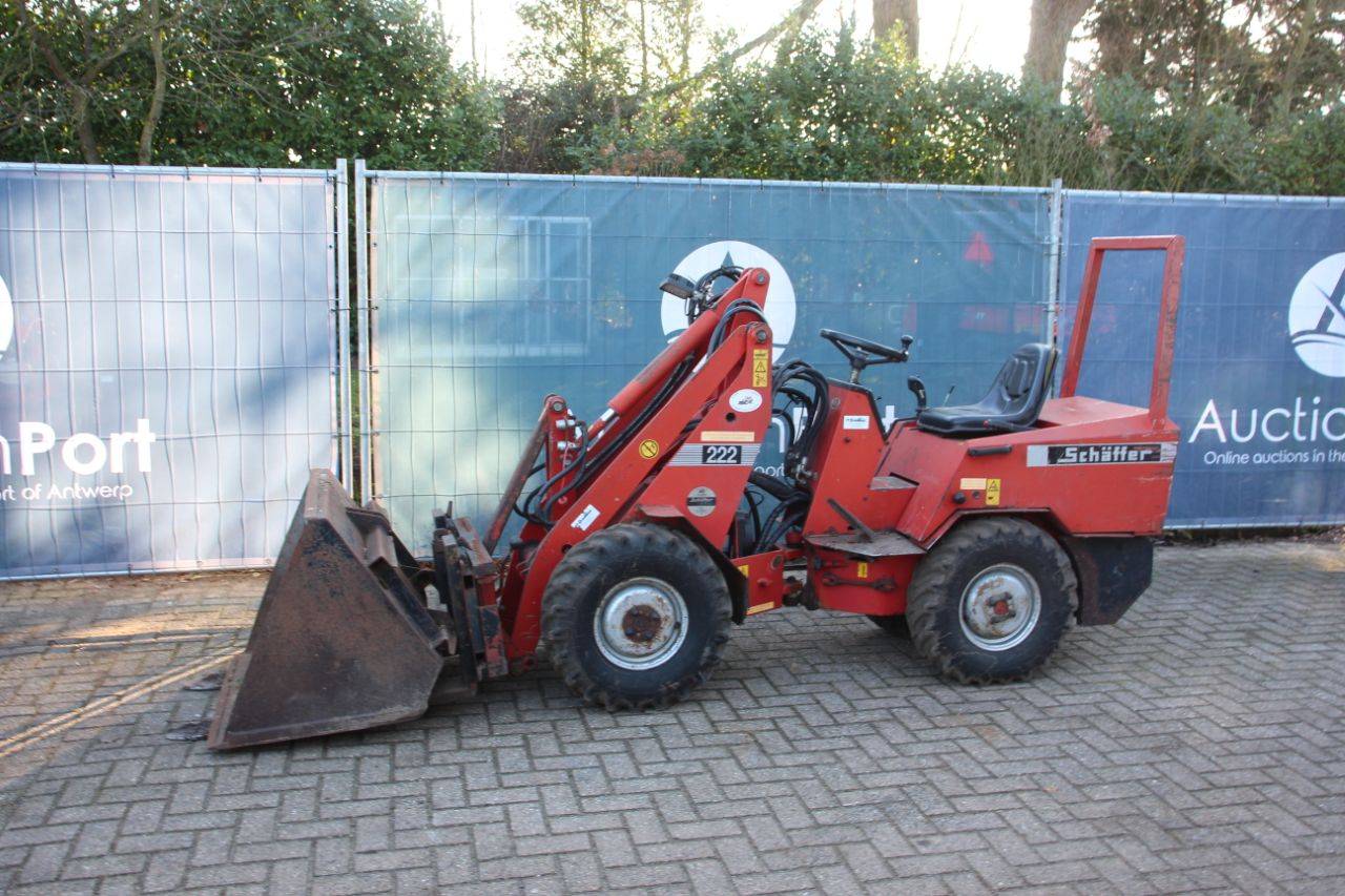 Articulated loader Schäffer 222S Diesel 19.5kW 2002