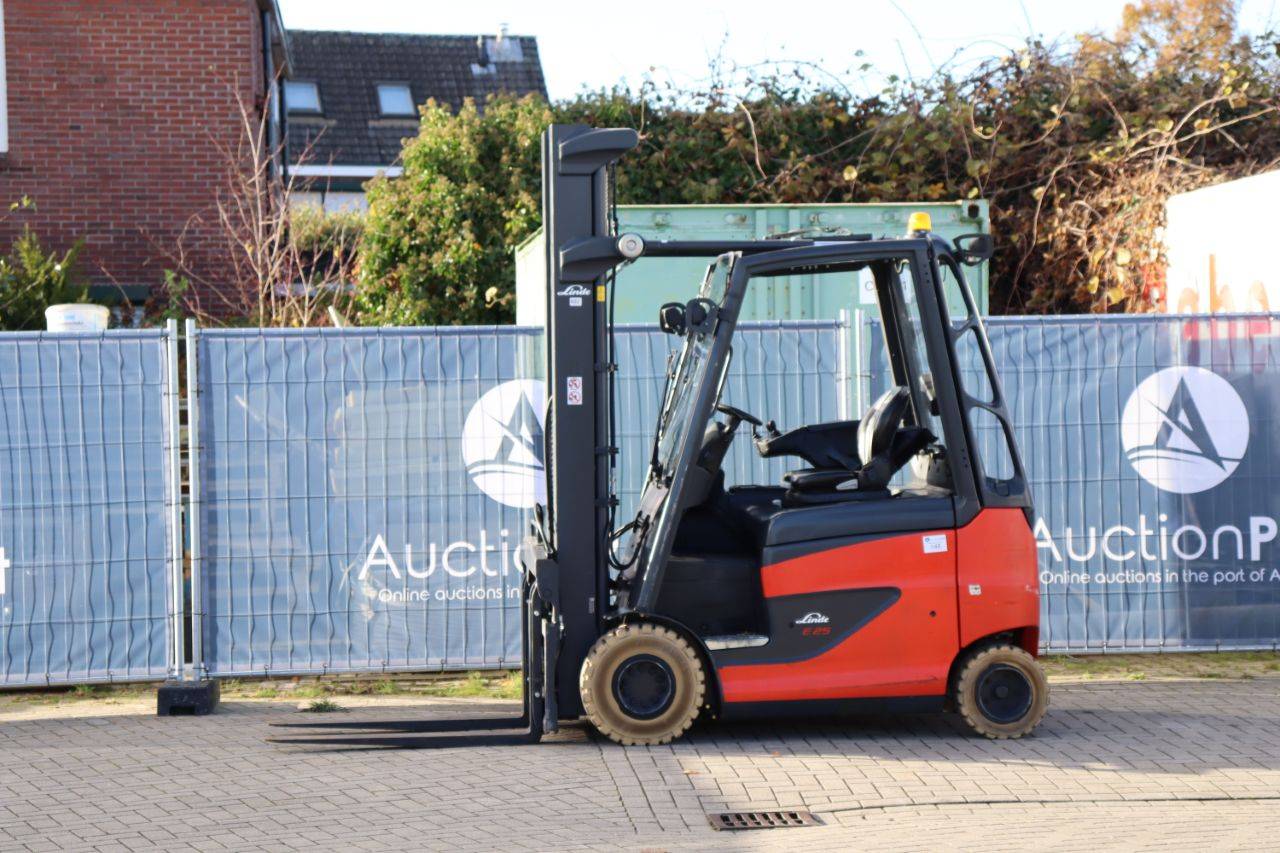 Forklift Linde E25H-01/600 Electric 2500kg 8.0m 2017