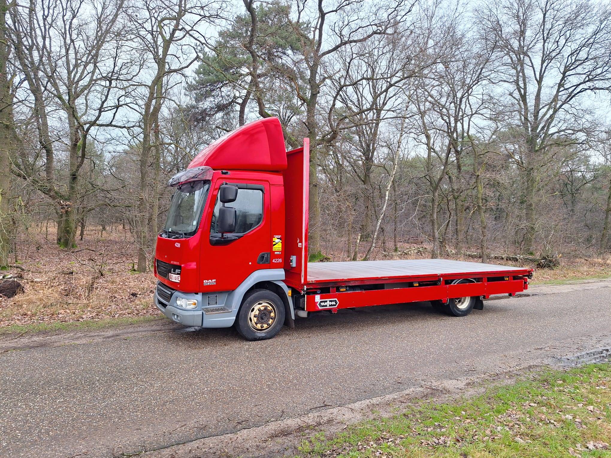 Autocarro a pianale DAF LF45-220 Diesel del 2009
