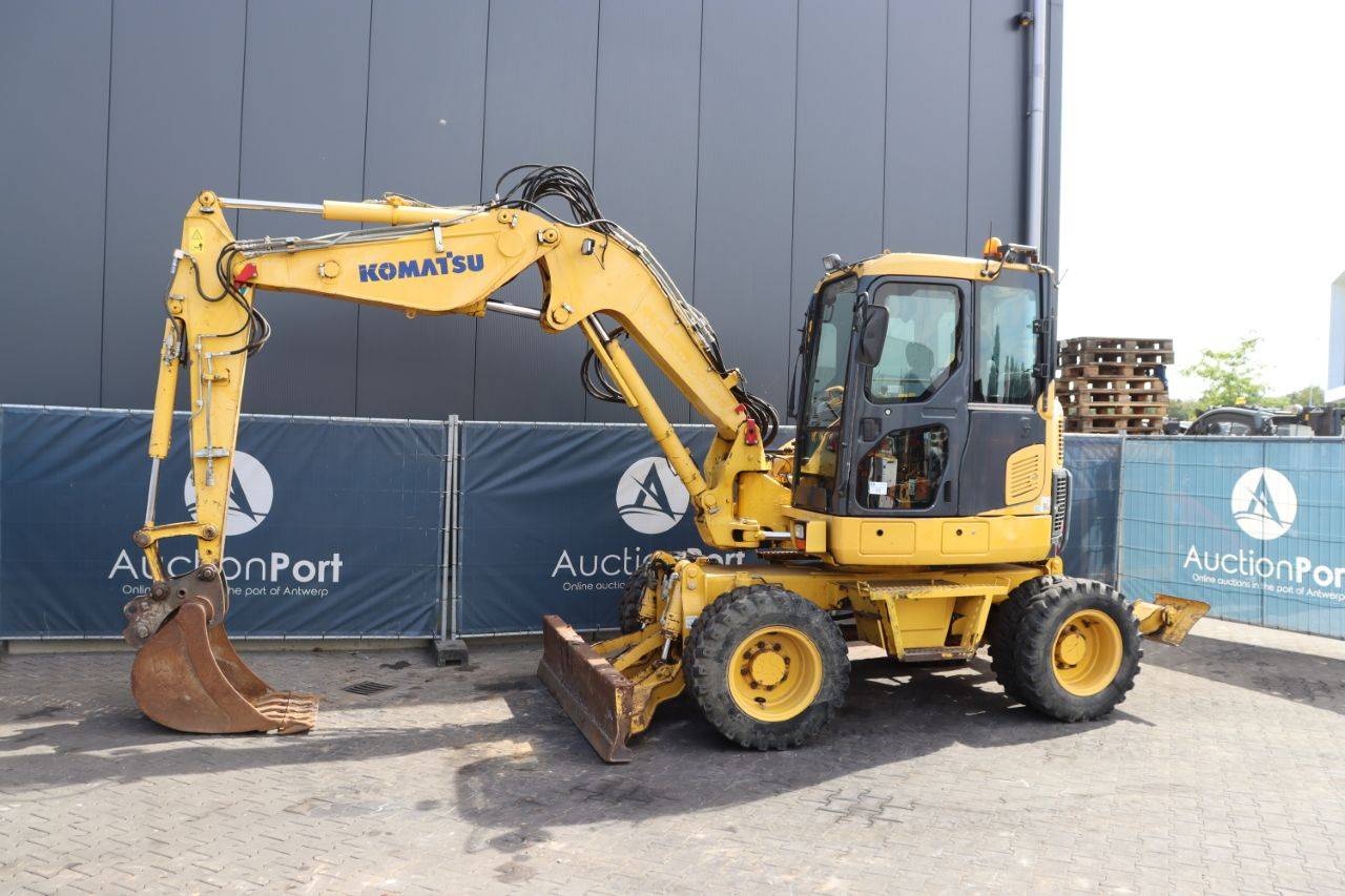 Wheel excavator Komatsu PW98MR-11 Diesel 2012