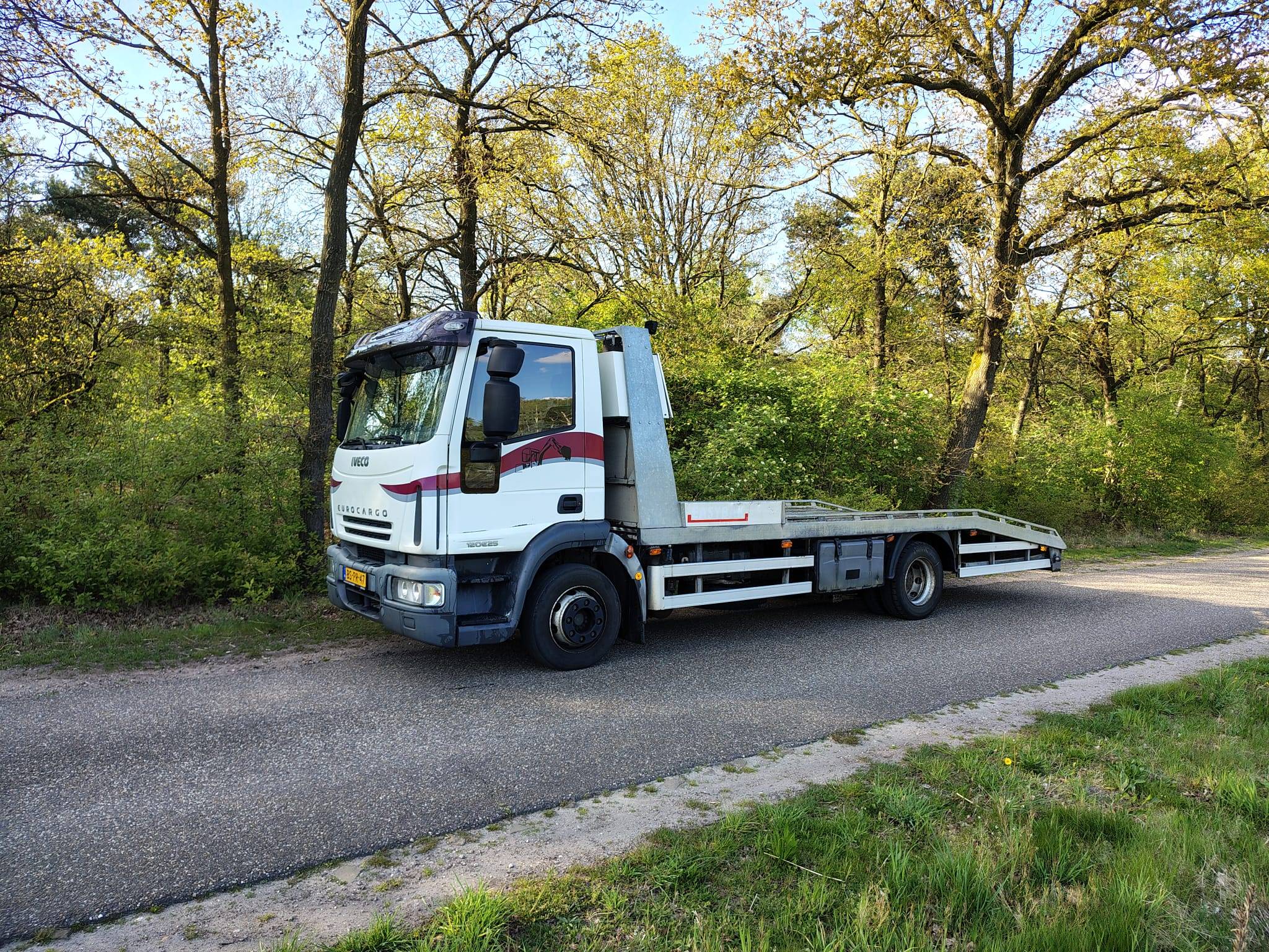 Autocarro Bisarca Iveco Eurocargo ML120E25/P Diesel 252hp 2006