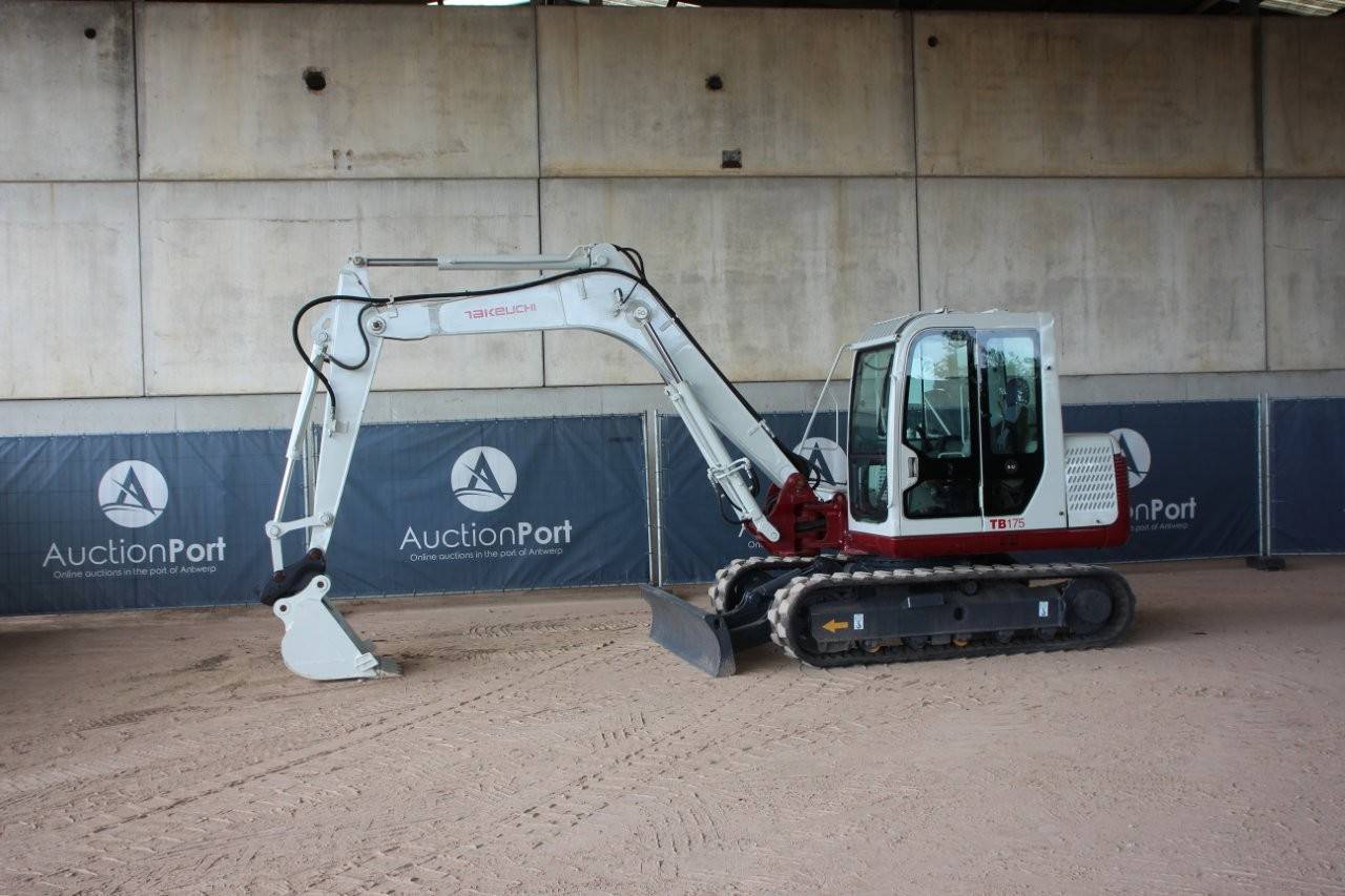 Rupsgraafmachine Takeuchi TB175 Diesel 2012